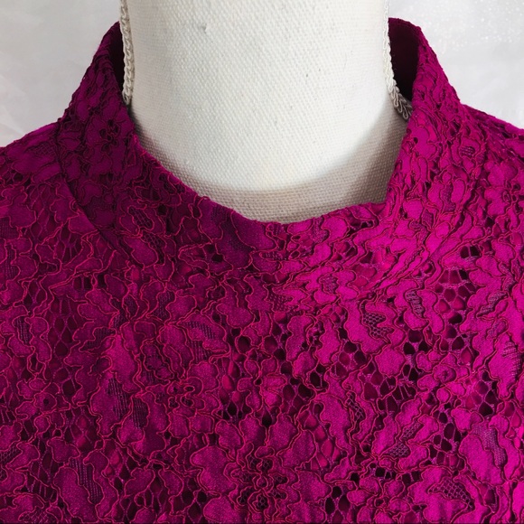 Donna Morgan Lace Shift Dress, sz 6 - Picture 7 of 9